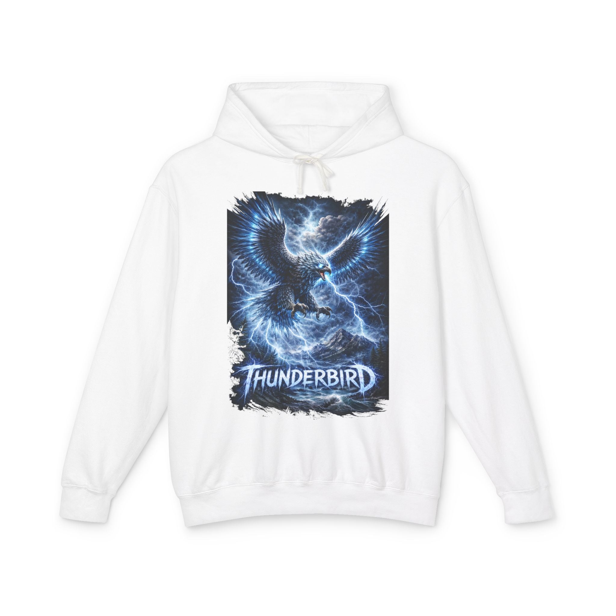 Thunderbird Lightning Hoodie — Electric Eagle Graphic Sweatshirt