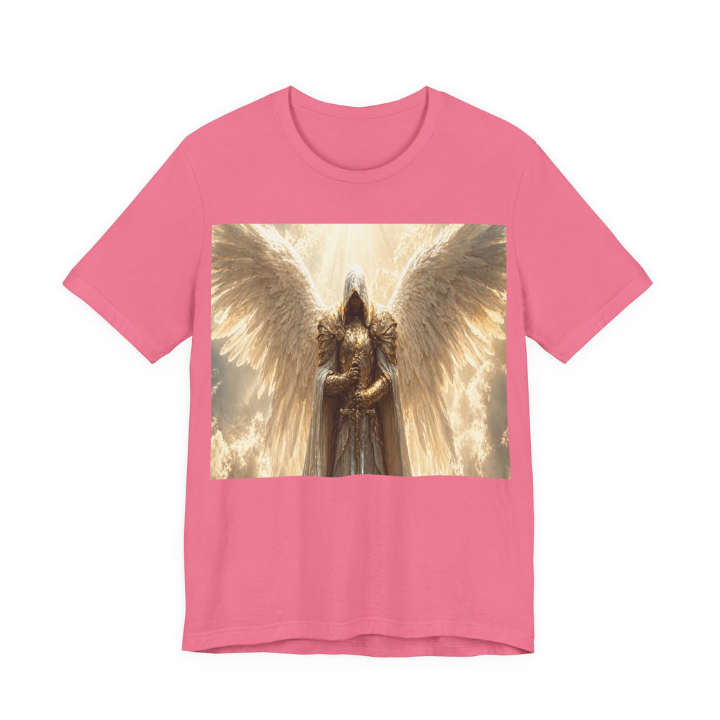 Guardian Angel Graphic Tee — Golden Archangel Design