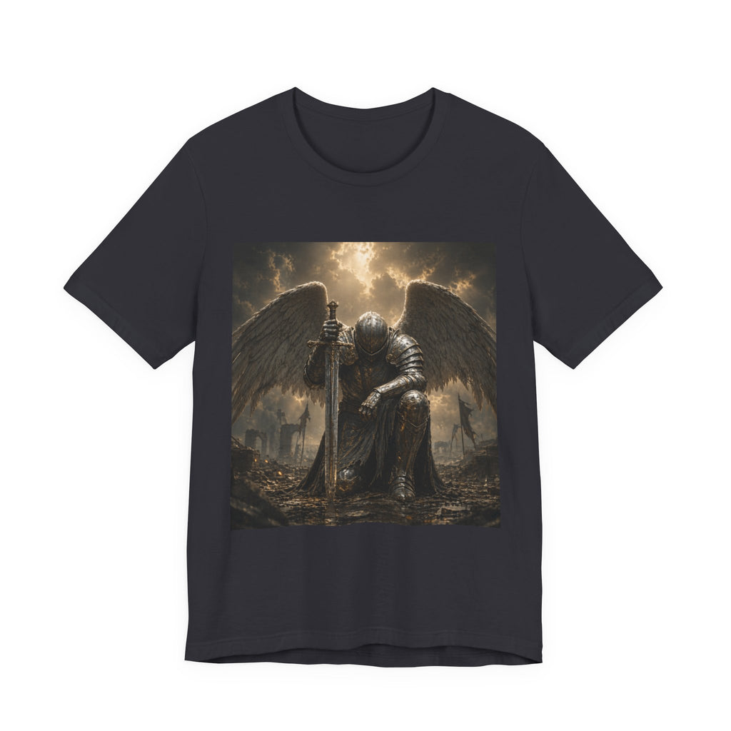 Angel Knight T-Shirt — Gothic Dark  Armor Tee