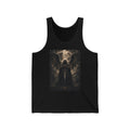 Dark Angel Tank Top — Gothic Winged Figure Graphic Tank