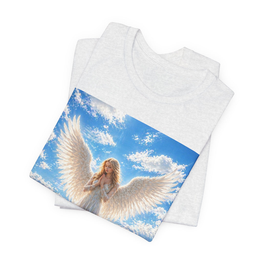 Angel Wings T-Shirt — Serene Guardian Angel Graphic Tee