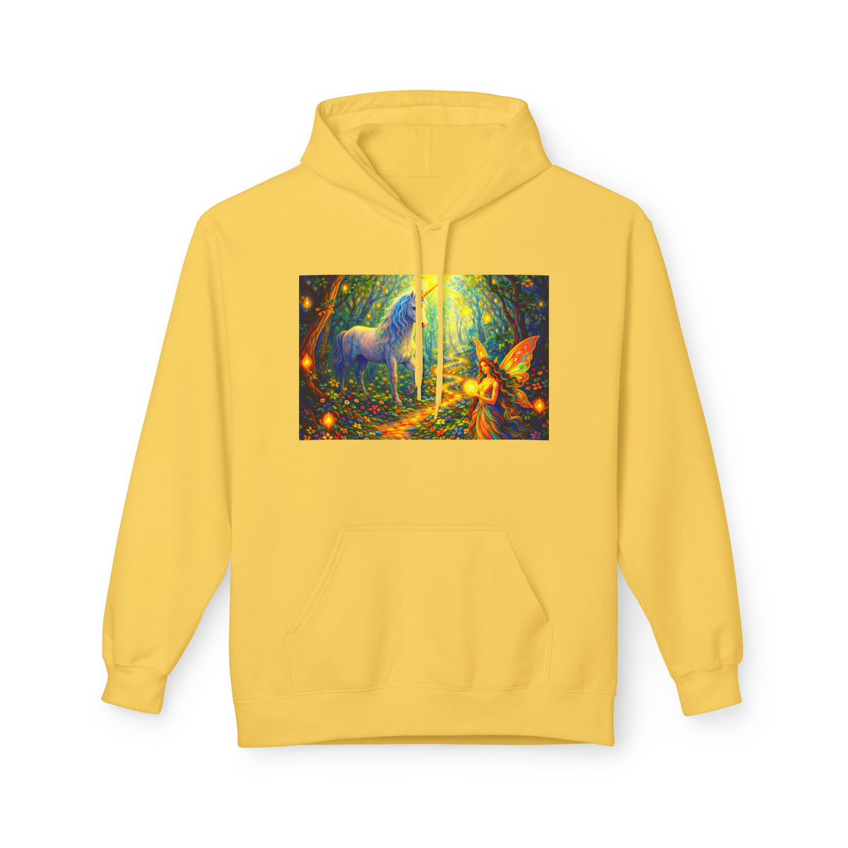 Unisex Fairy  Midweight Softstyle Fleece Hoodie