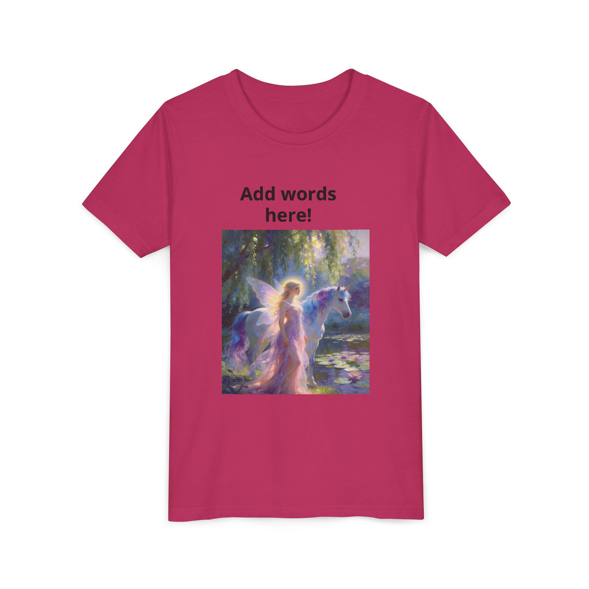 DYI your own Youth Tee —  (Custom Text Option)