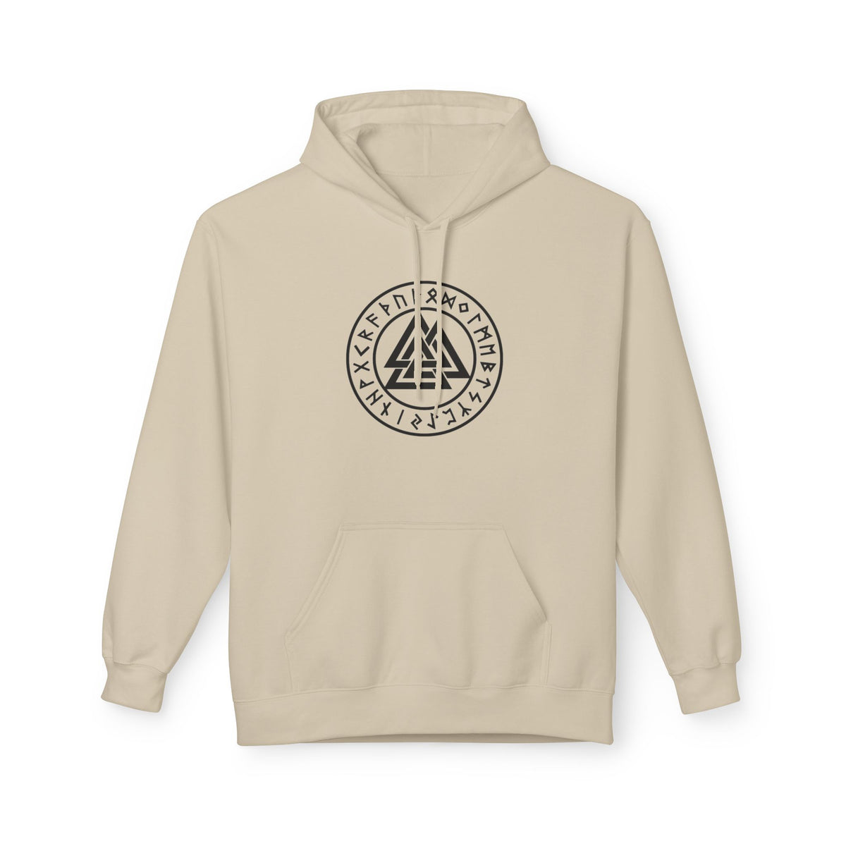 Valknut Rune Hoodie — Norse Viking Symbol for the slain warrior