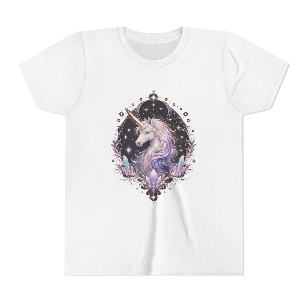 Youth Unicorn Tee — Magical Sparkle Design for Kids