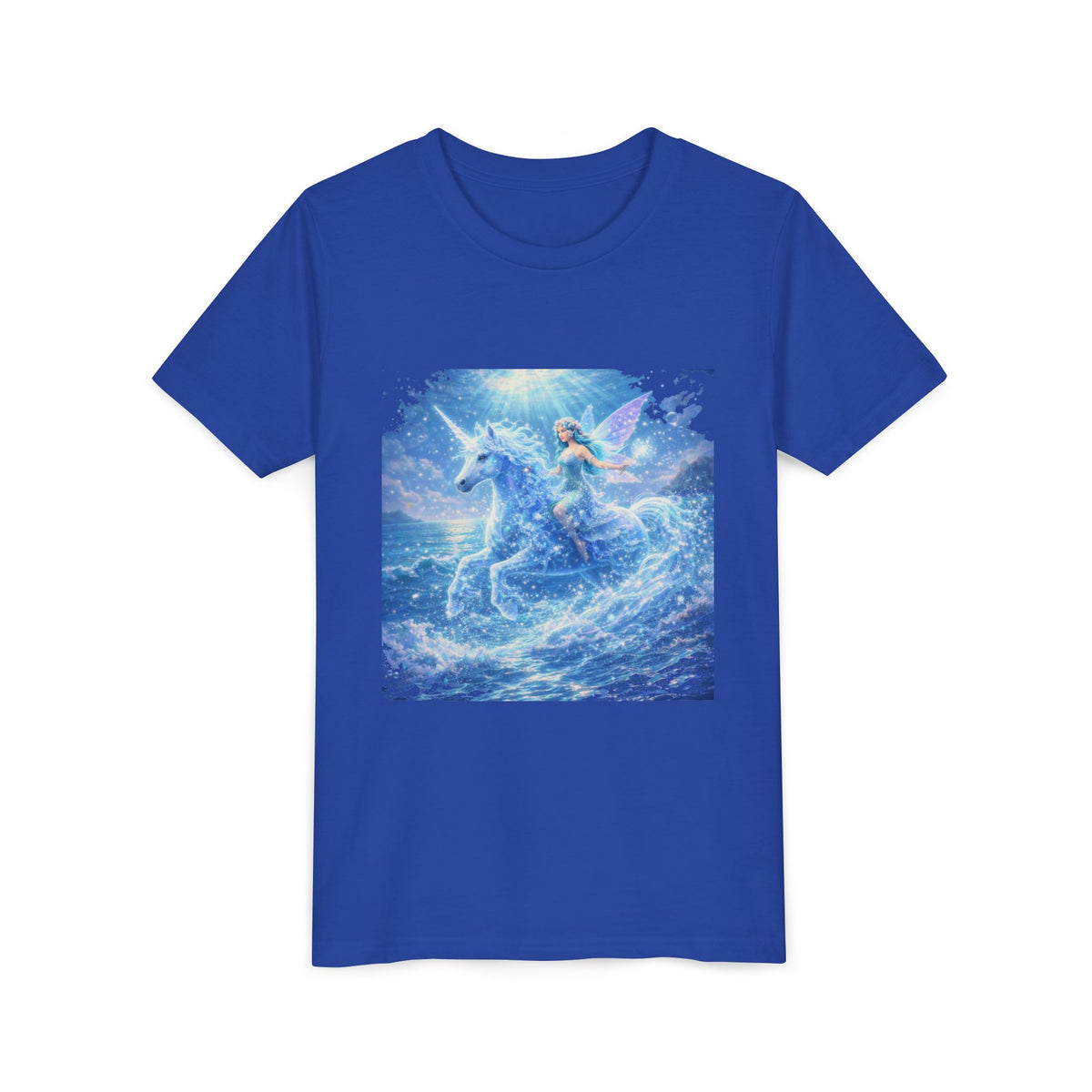 Magical Mermaid Unicorn Youth Tee – Fantasy Ocean Adventure Shirt