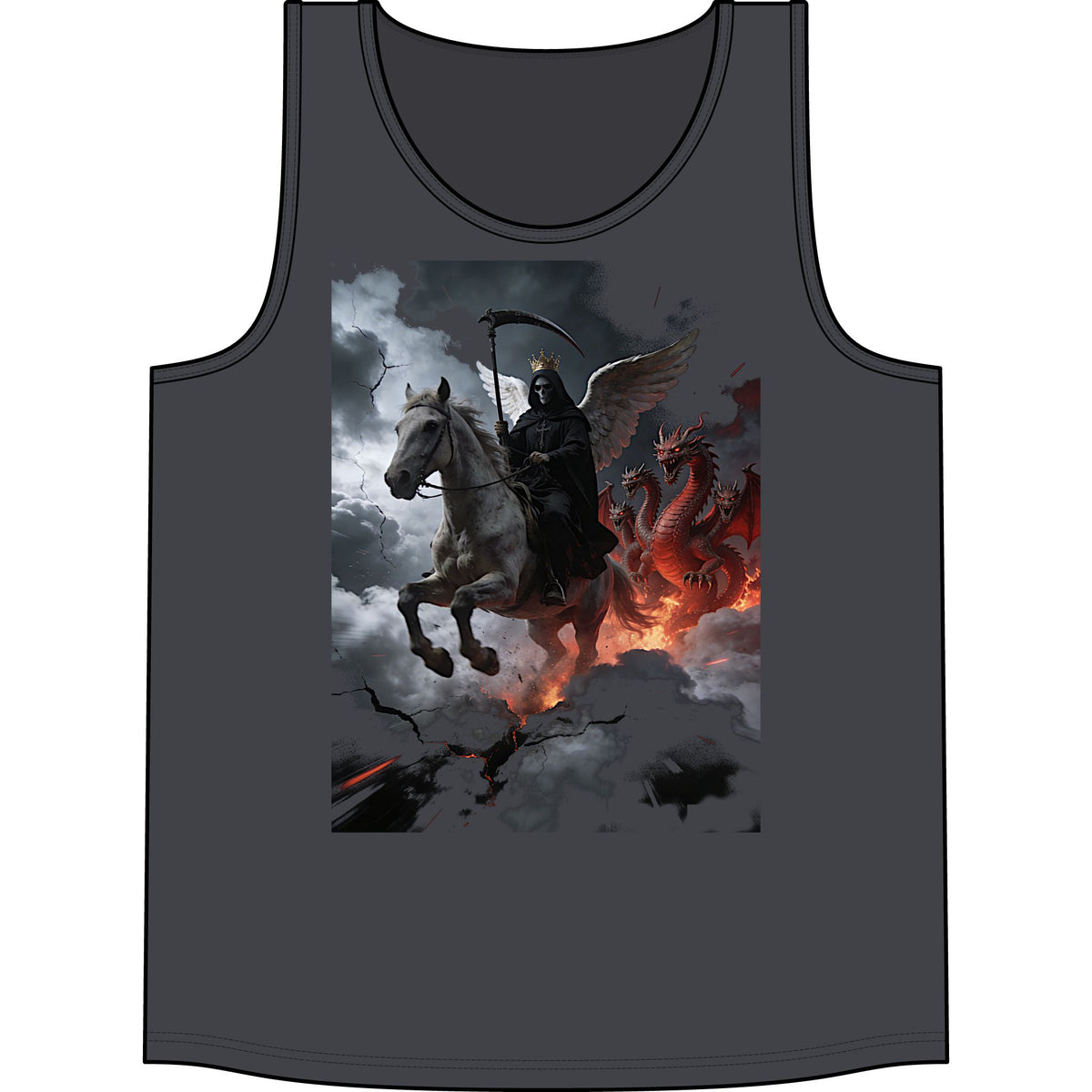 Angle of Death-End of times Graphic Tank