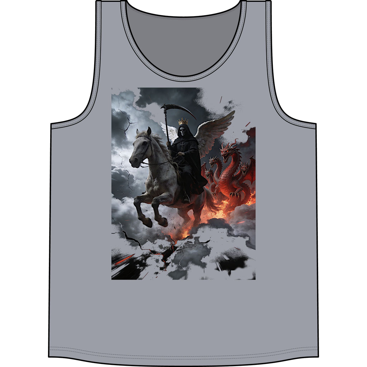 Angle of Death-End of times Graphic Tank