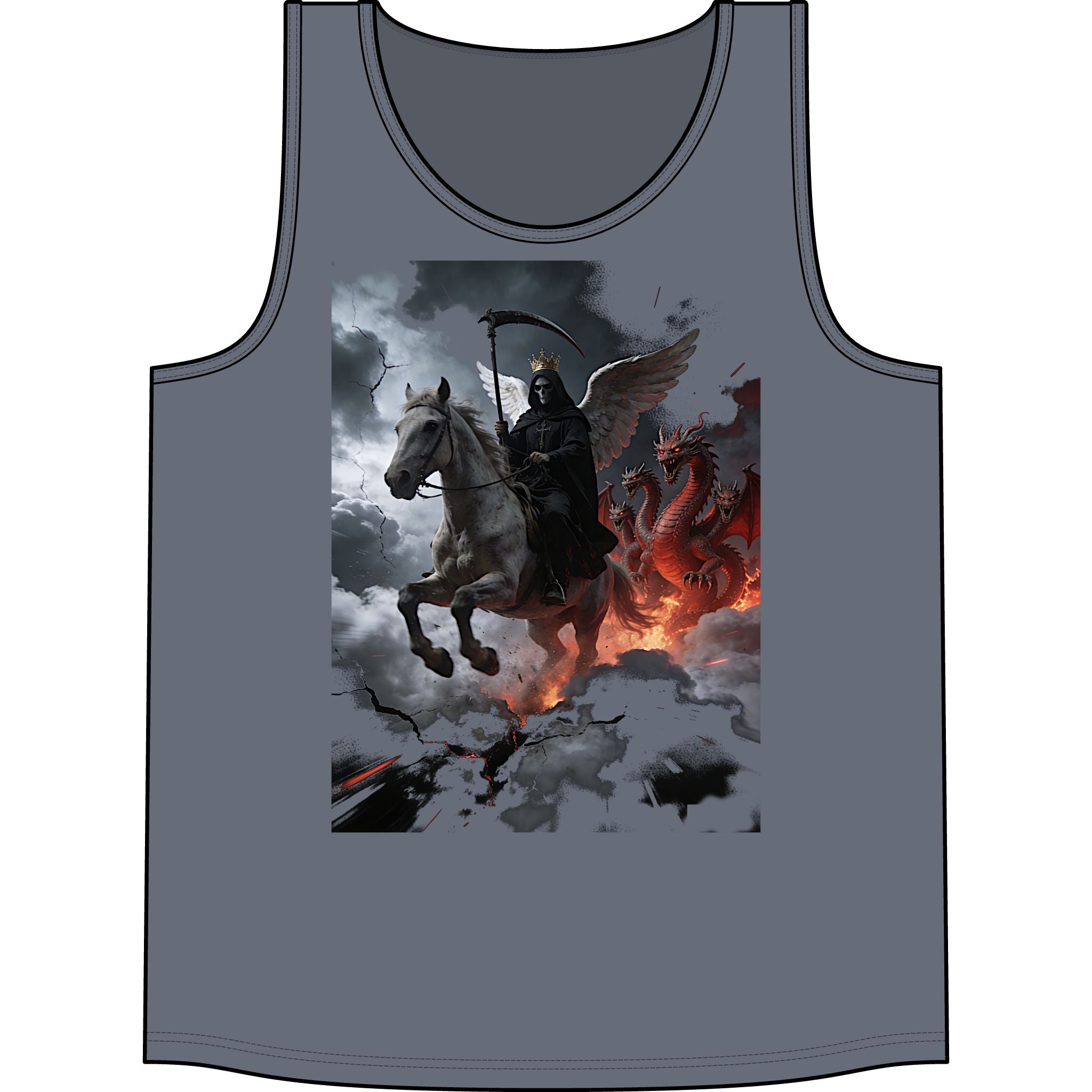Angle of Death-End of times Graphic Tank