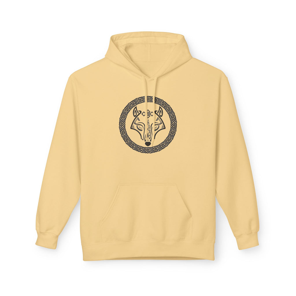 Wolf Rune Hoodie — Viking Wolf-The Wolf – A Symbol of Power, Destruction, and Loyalty