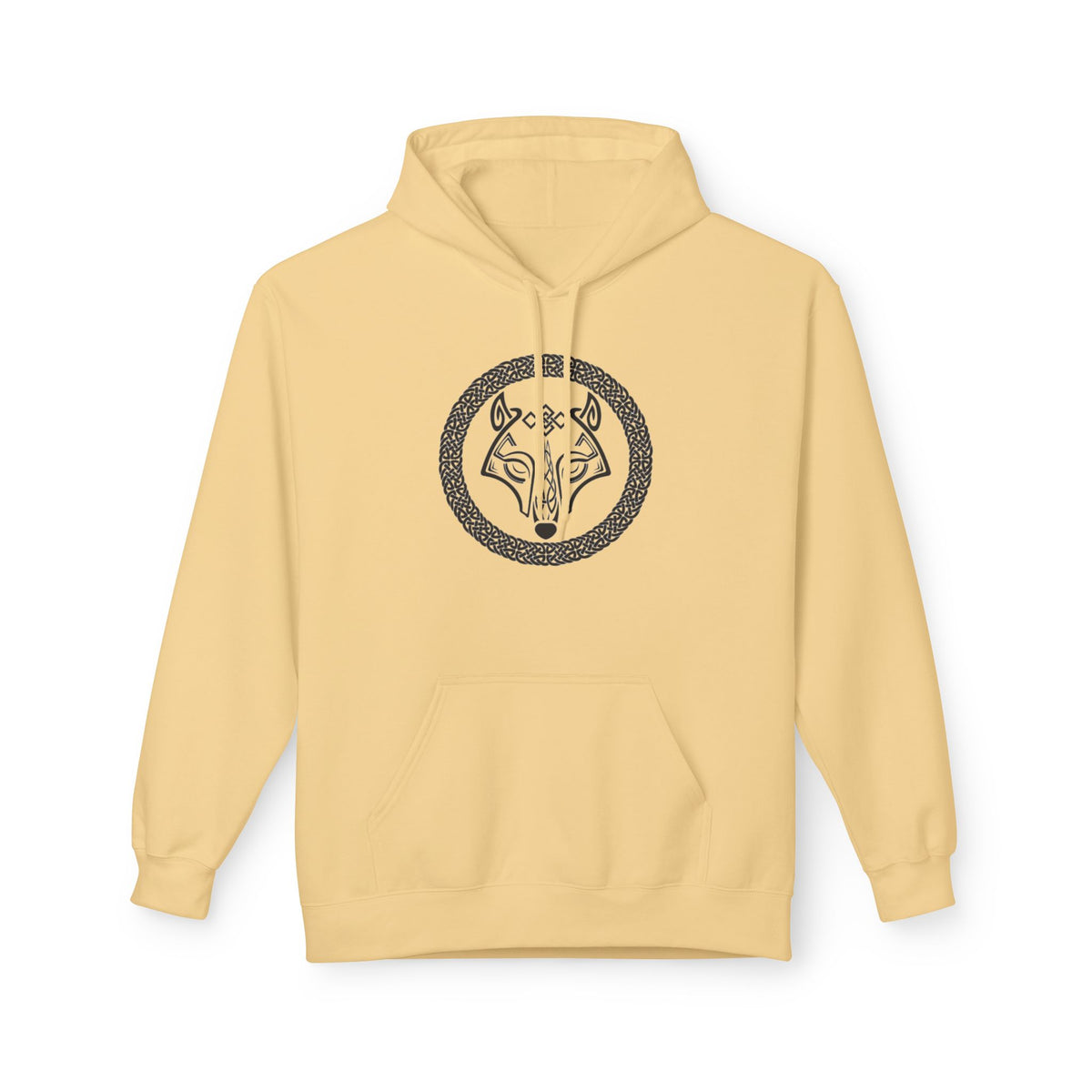 Wolf Rune Hoodie — Viking Wolf-The Wolf – A Symbol of Power, Destruction, and Loyalty