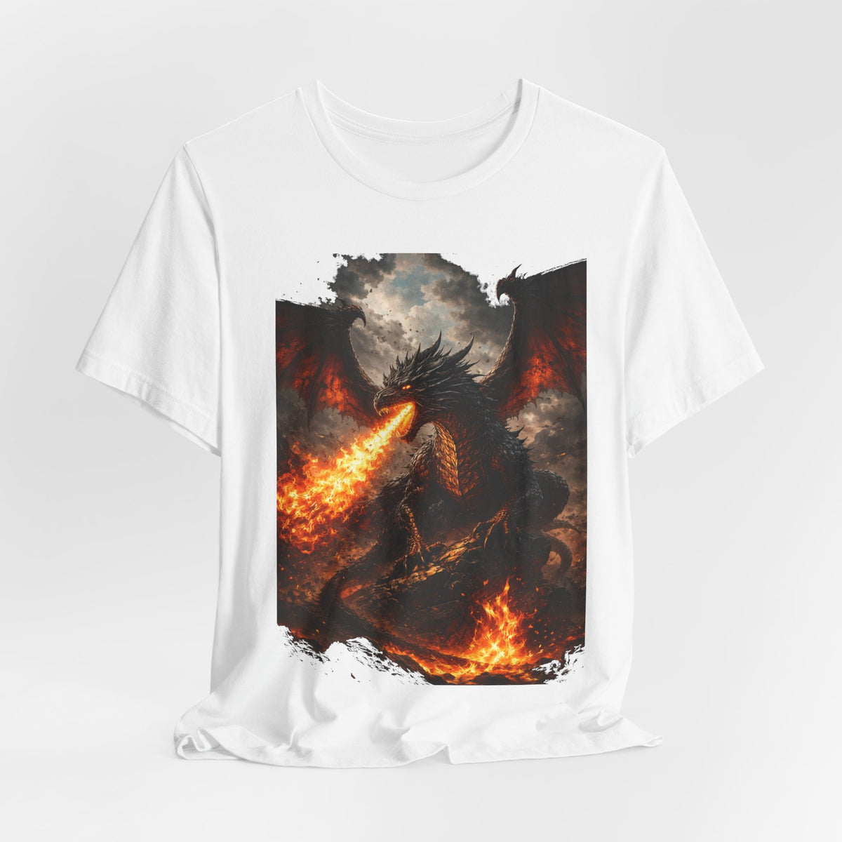 Dragon Fire T‑Shirt — Fiery Fantasy Graphic Tee