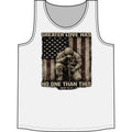 Patriotic Soldier Tank Top — "Greater Love Has No One Than This" (John 15:13)