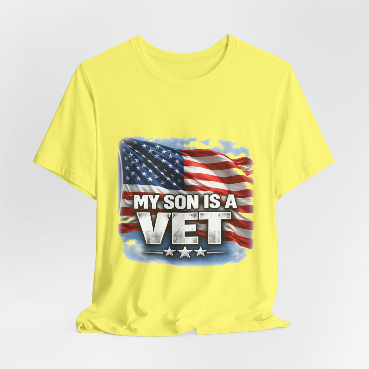 My Son is a vet!  Unisex Jersey Short Sleeve Tee