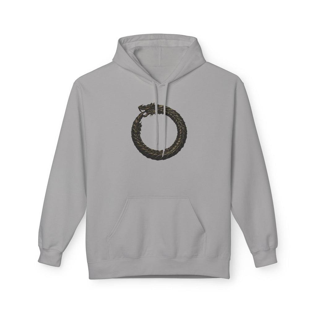 The Serpent – Jörmungandr- Hoodie — Minimal Mythic Graphic Pullover