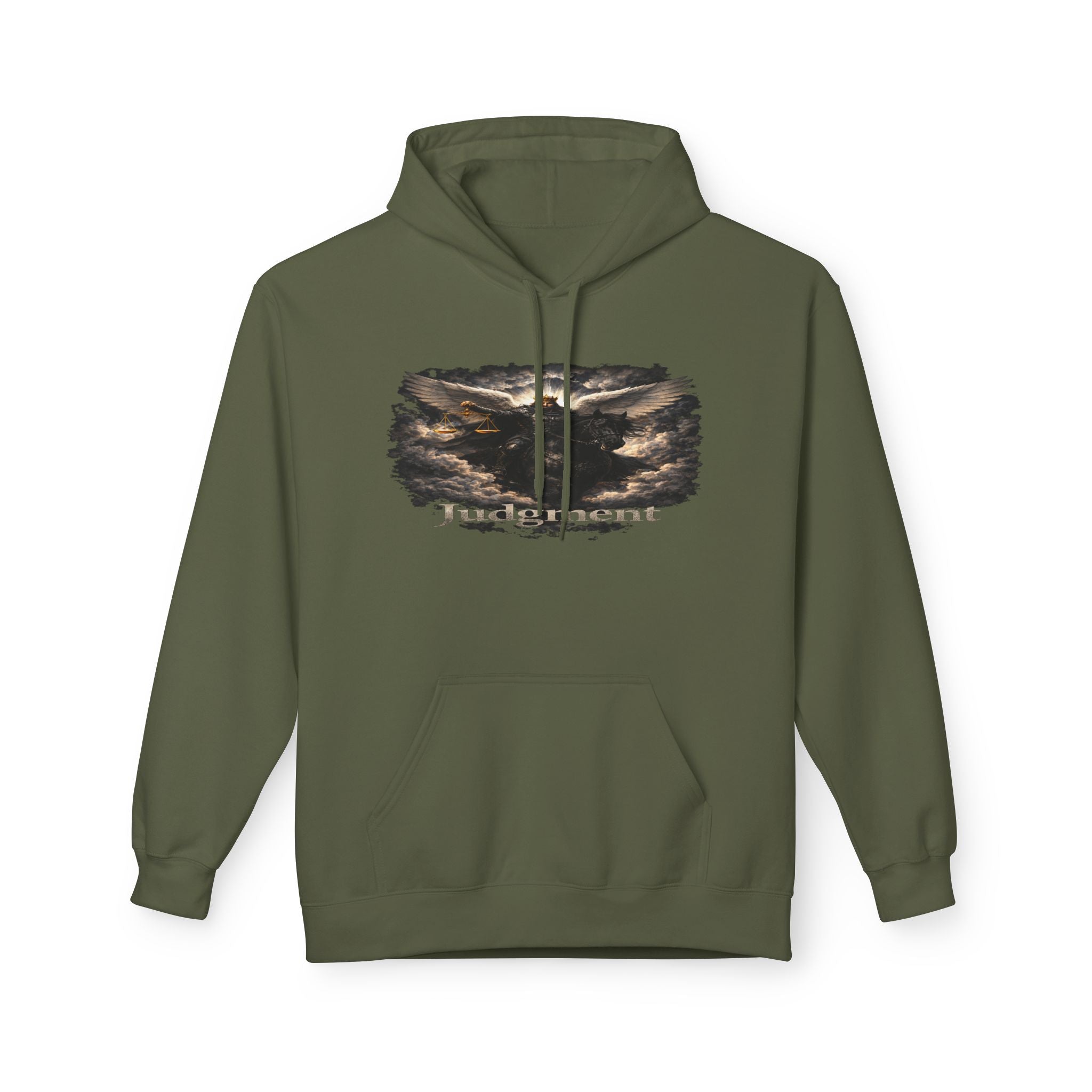 The black horse from Revelation 6:5-6-judgment Print Pullover