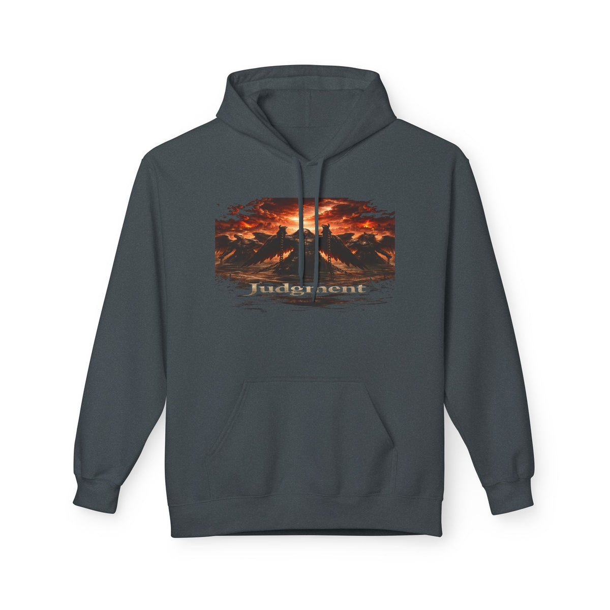 The black horse from Revelation 6:5-6! Graphic Hoodie