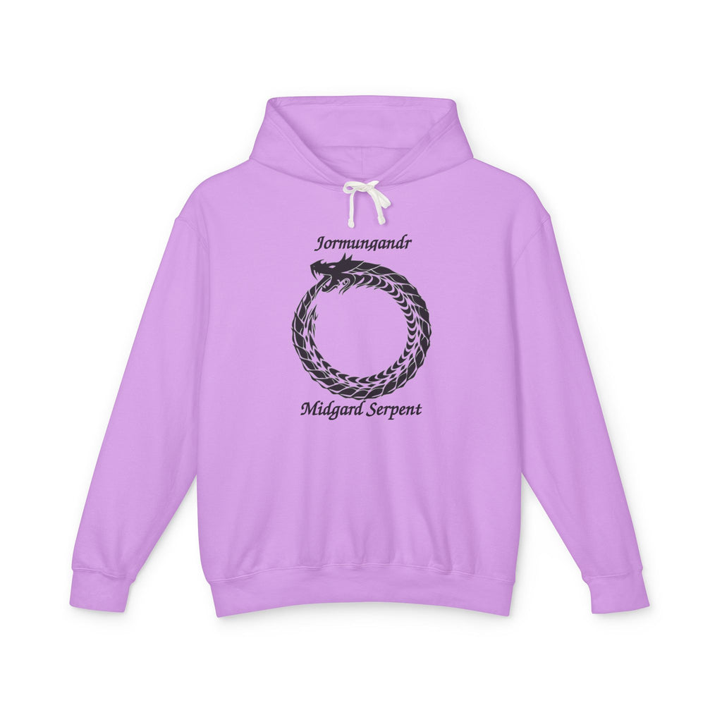 Jörmungandr Midgard Serpent Hoodie – Jormungandr Ouroboros Mythic Graphic Hoodie