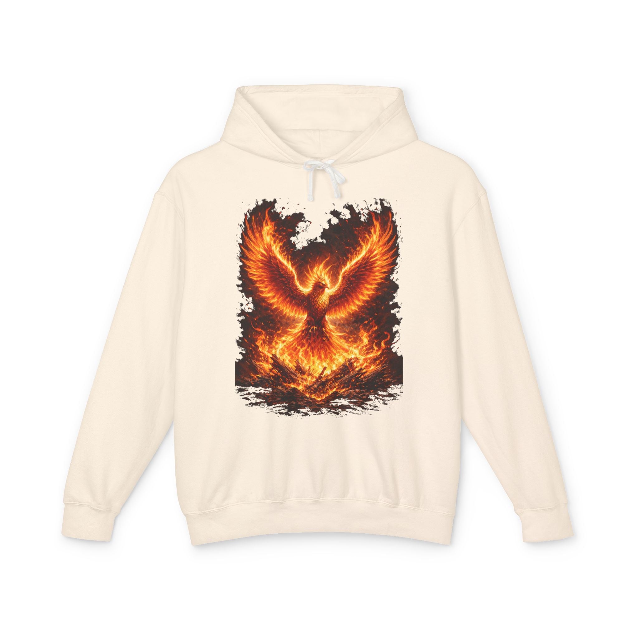 Phoenix Fire Hoodie – Flaming Phoenix Graphic Hooded Sweatshirt