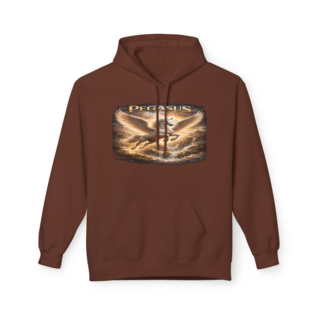 Pegasus Mythic Hoodie — Vintage Flying Horse Graphic