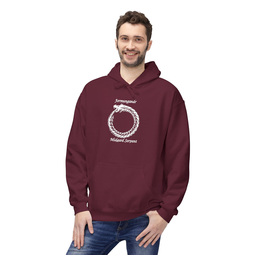 The Serpent – Jörmungandr Ouroboros Hoodie –Viking Symbol