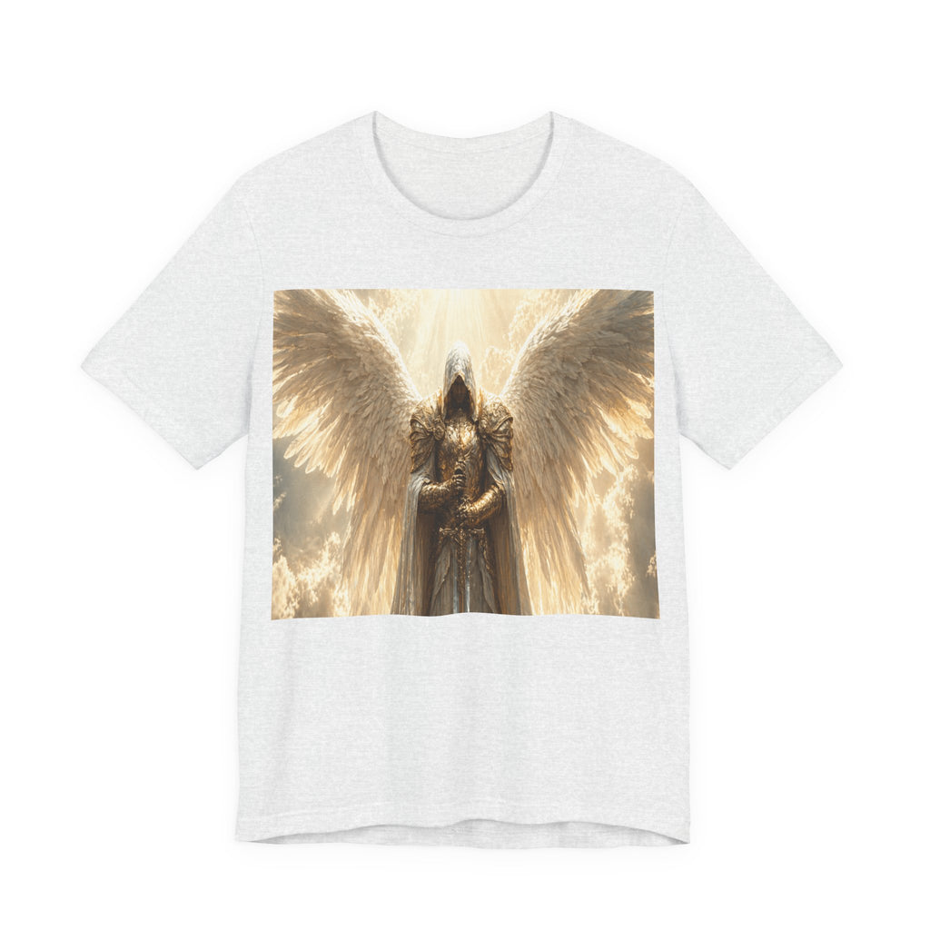 Guardian Angel Graphic Tee — Golden Archangel Design