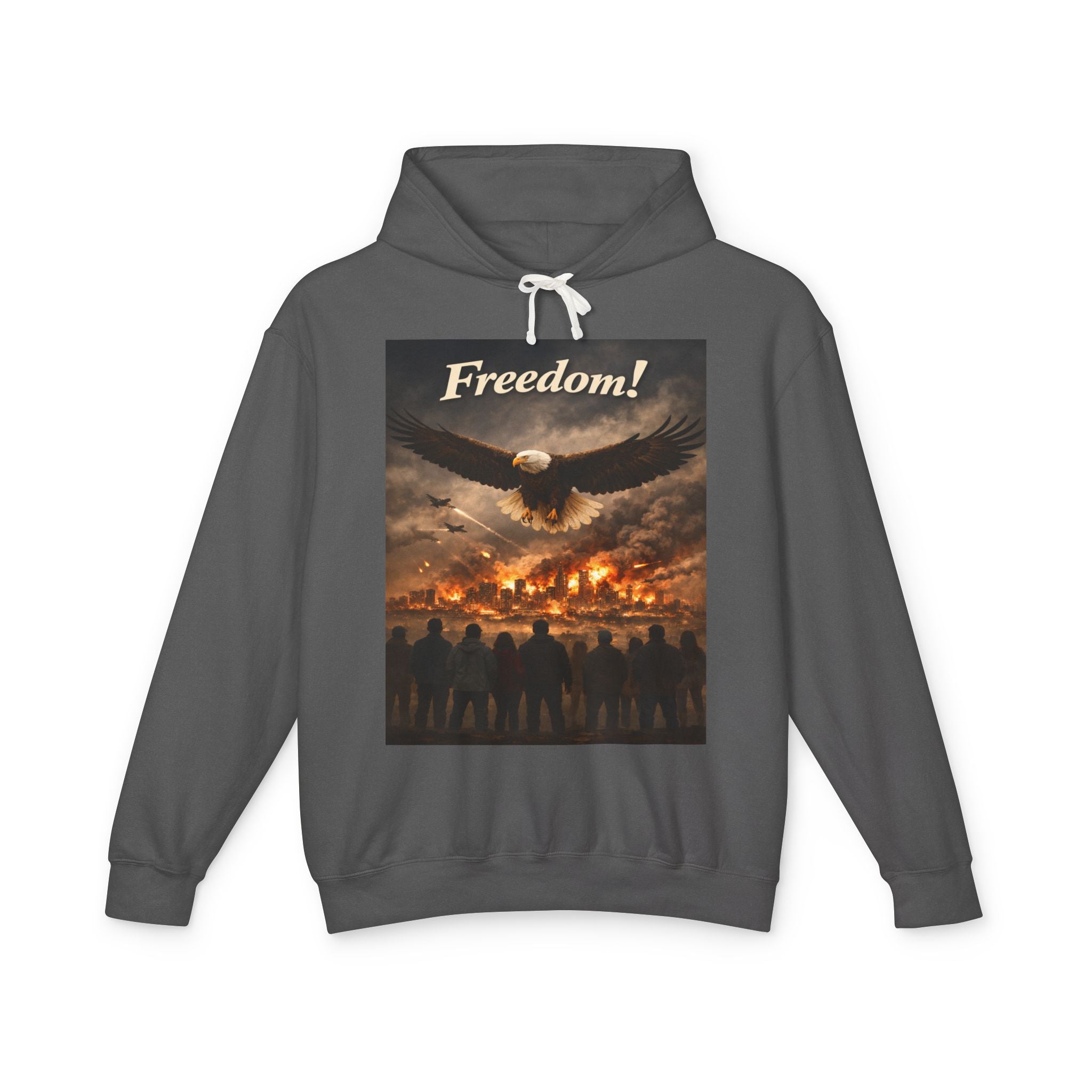Freedom Eagle Hoodie — Patriotic Eagle Graphic Pullover