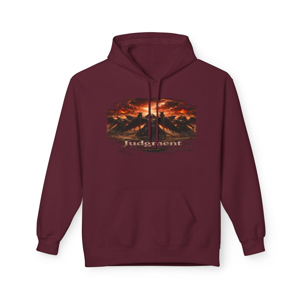 The black horse from Revelation 6:5-6! Graphic Hoodie
