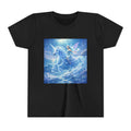 Kids Unicorn Fairy Tee — Magical Blue Pegasus Graphic Youth T-Shirt
