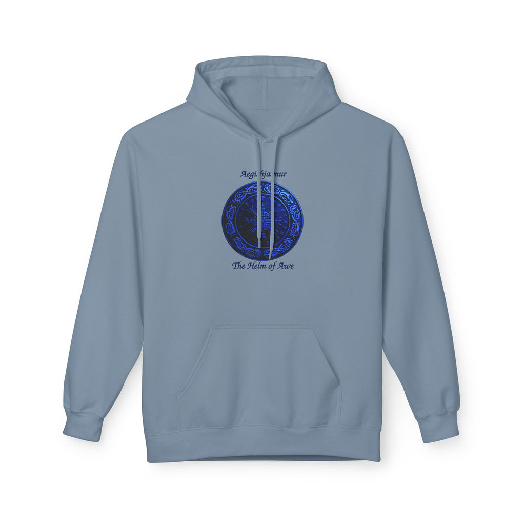 Aegishjalmur The Helm of Awe and Terror –Viking symbol of protection-  Hoodie —
