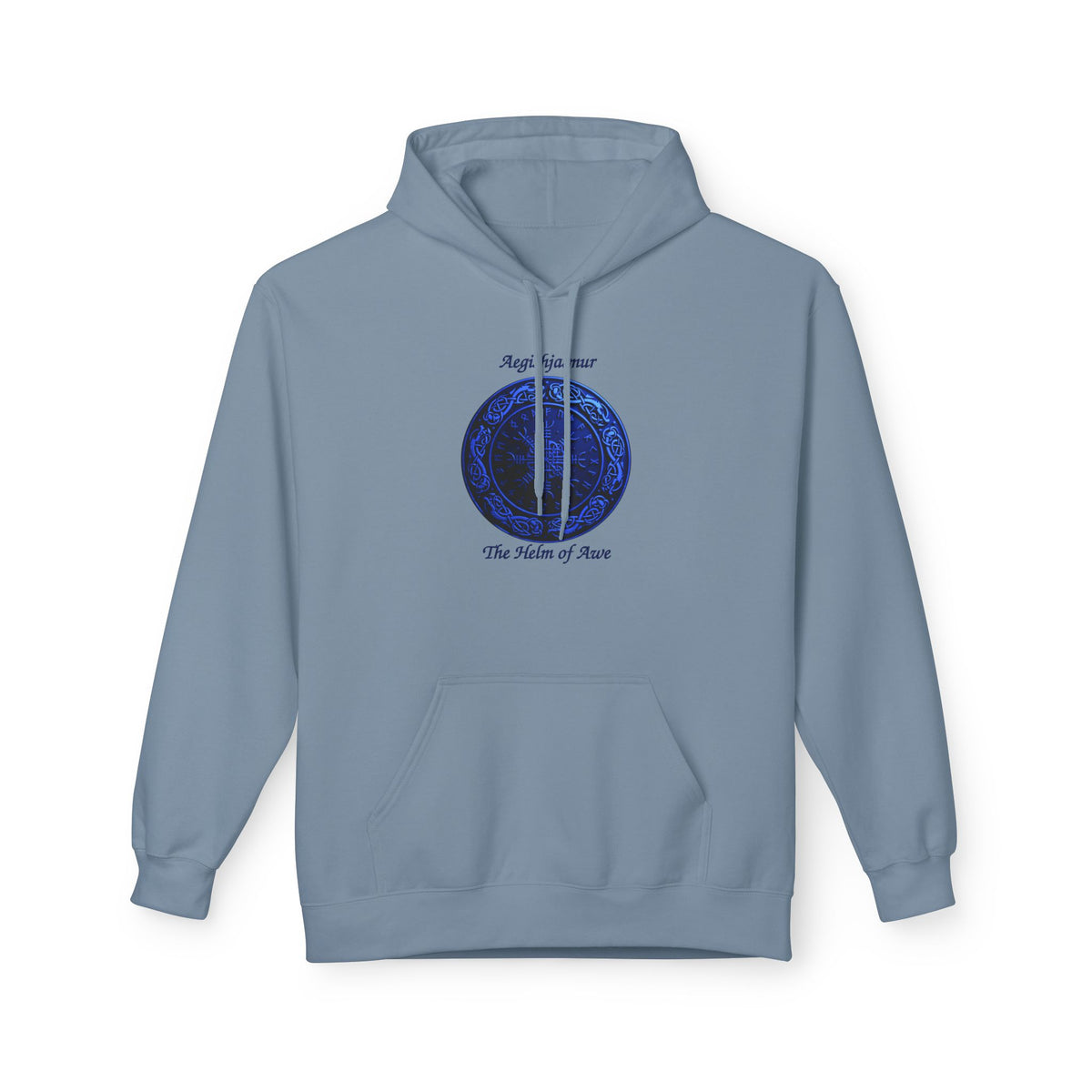 Aegishjalmur The Helm of Awe and Terror –Viking symbol of protection-  Hoodie —