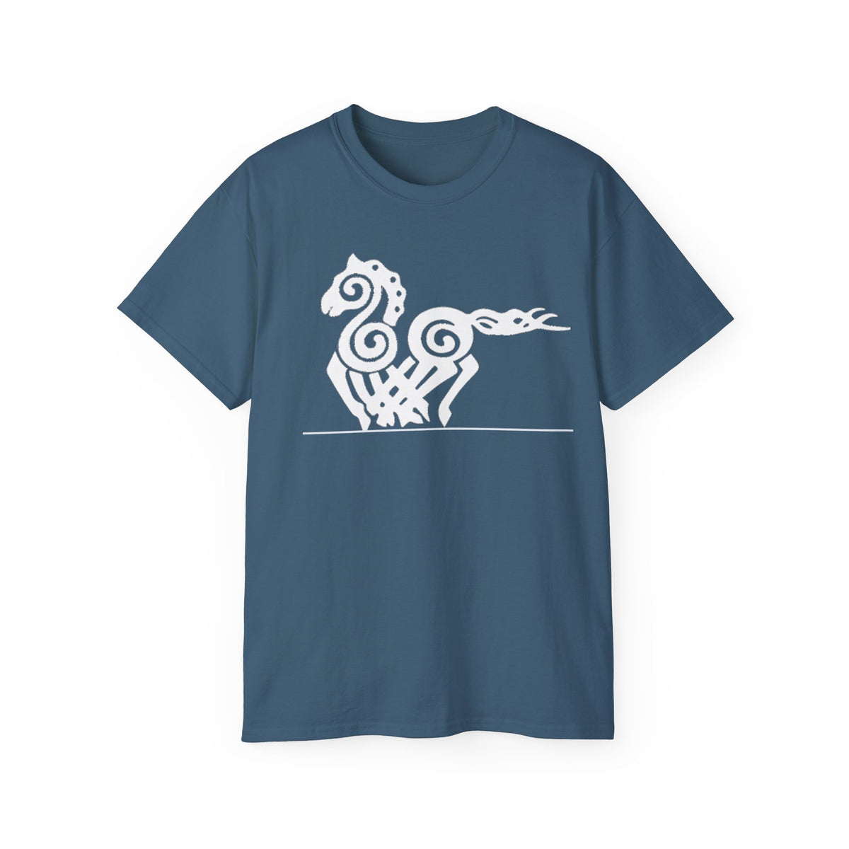 Sleipnir – Odin’s Eight-Legged Horse — Norse CottonT-Shirt