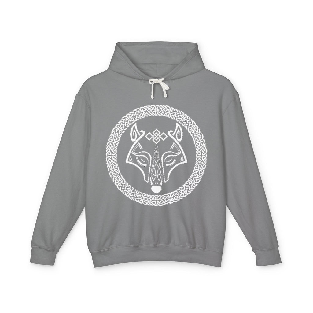 The Wolf – A Symbol of Power, Destruction, and Loyalty-Viking Wolf Hoodie — Norse Knotwork Wolf Head Pullover
