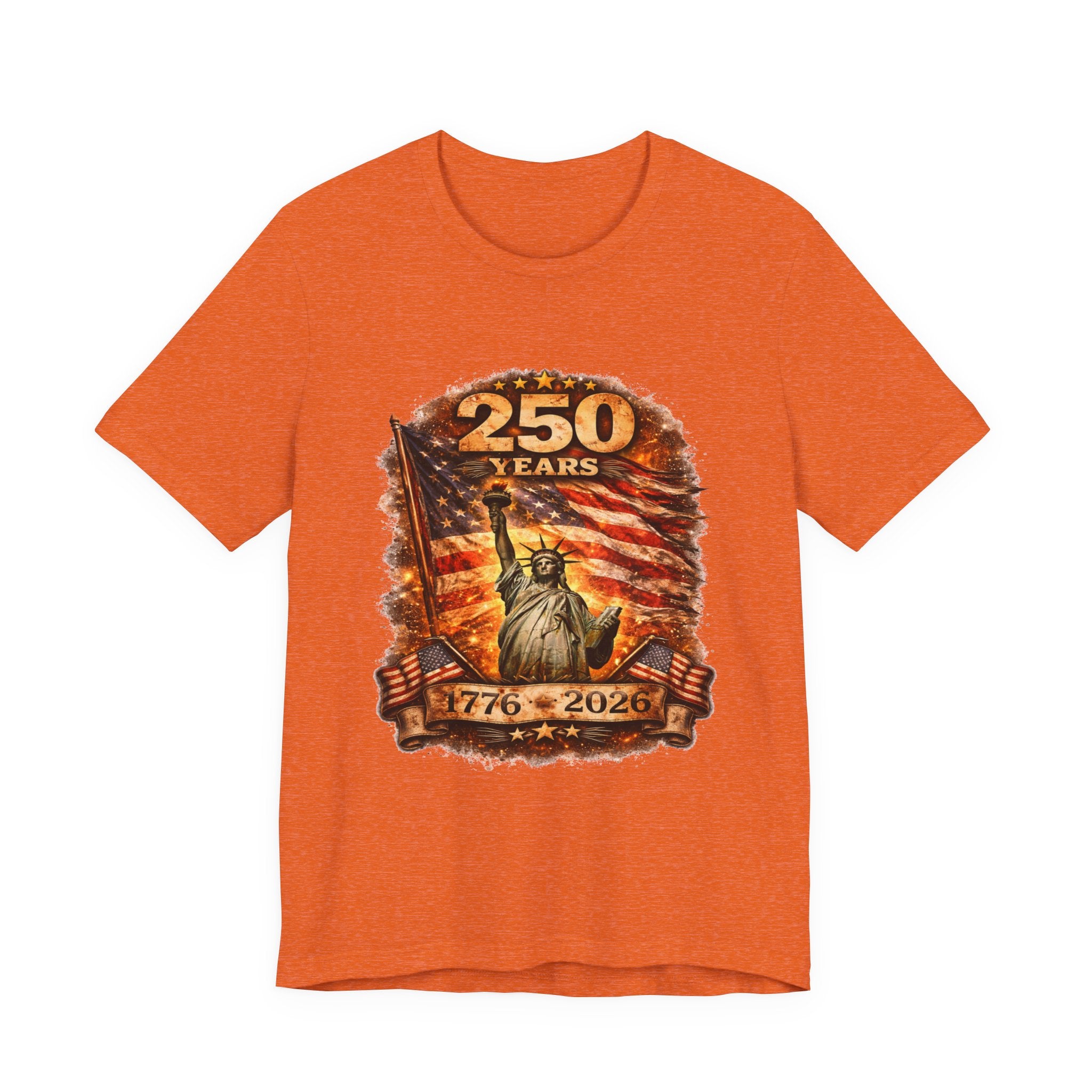 250 Years Statue of Liberty Tee — 1776–2026 Patriotic Anniversary Shirt