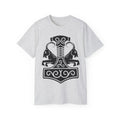 The Goat – Heidrun, The Source of Strength Cotton T-Shirt — Norse Viking Horse Motif Tee