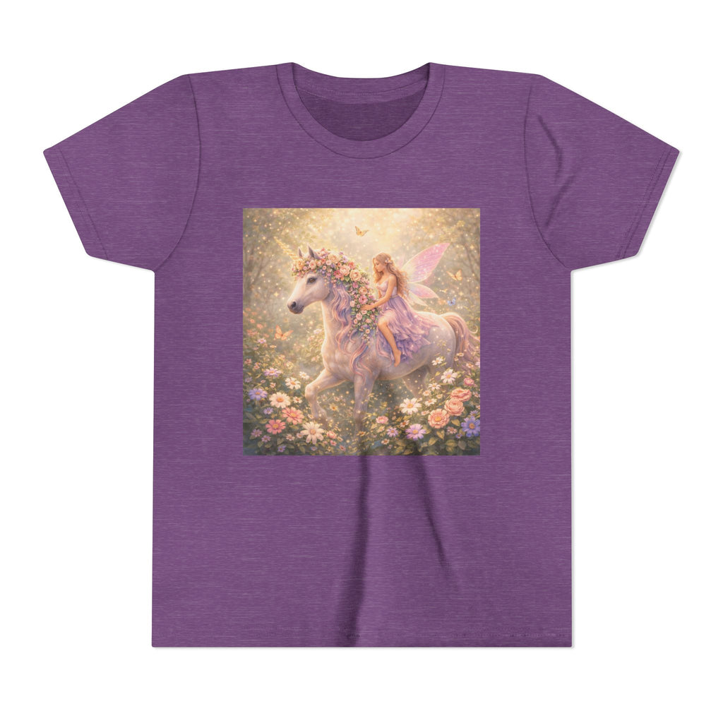 Youth Tee — Magical Unicorn Fairy Ride Kids T‑Shirt