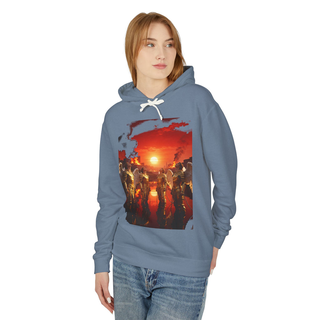 Revelation 9 reveals four fallen angels bound in the Euphrates River Graphic Pullover