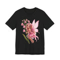 Pink Lily Fairy T-Shirt — Cute Floral Fairytee for Kids & Adults
