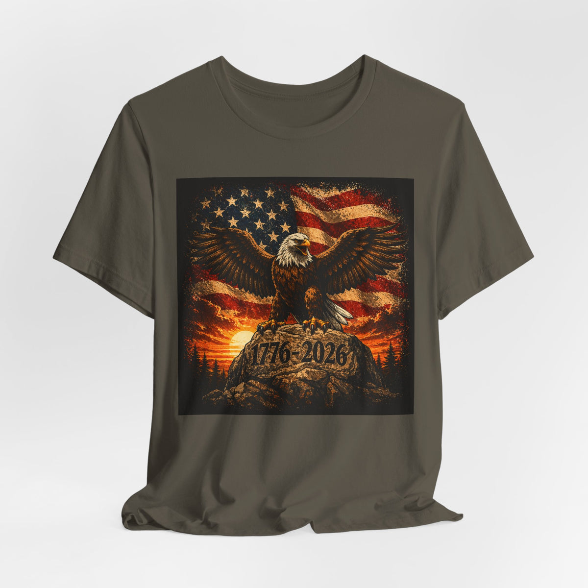Patriotic Eagle 1776–2026 T-Shirt