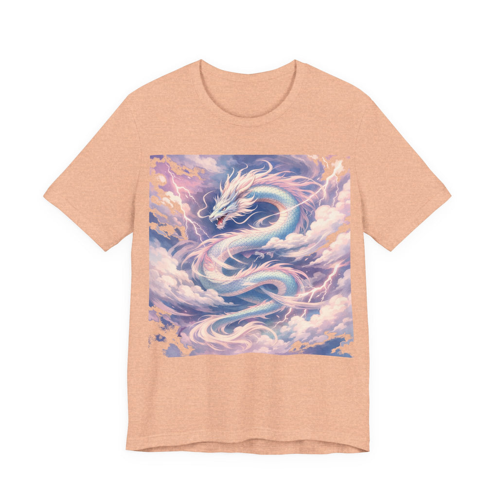 Pastel Sky Dragon T-Shirt — Ethereal Dragon Graphic Tee