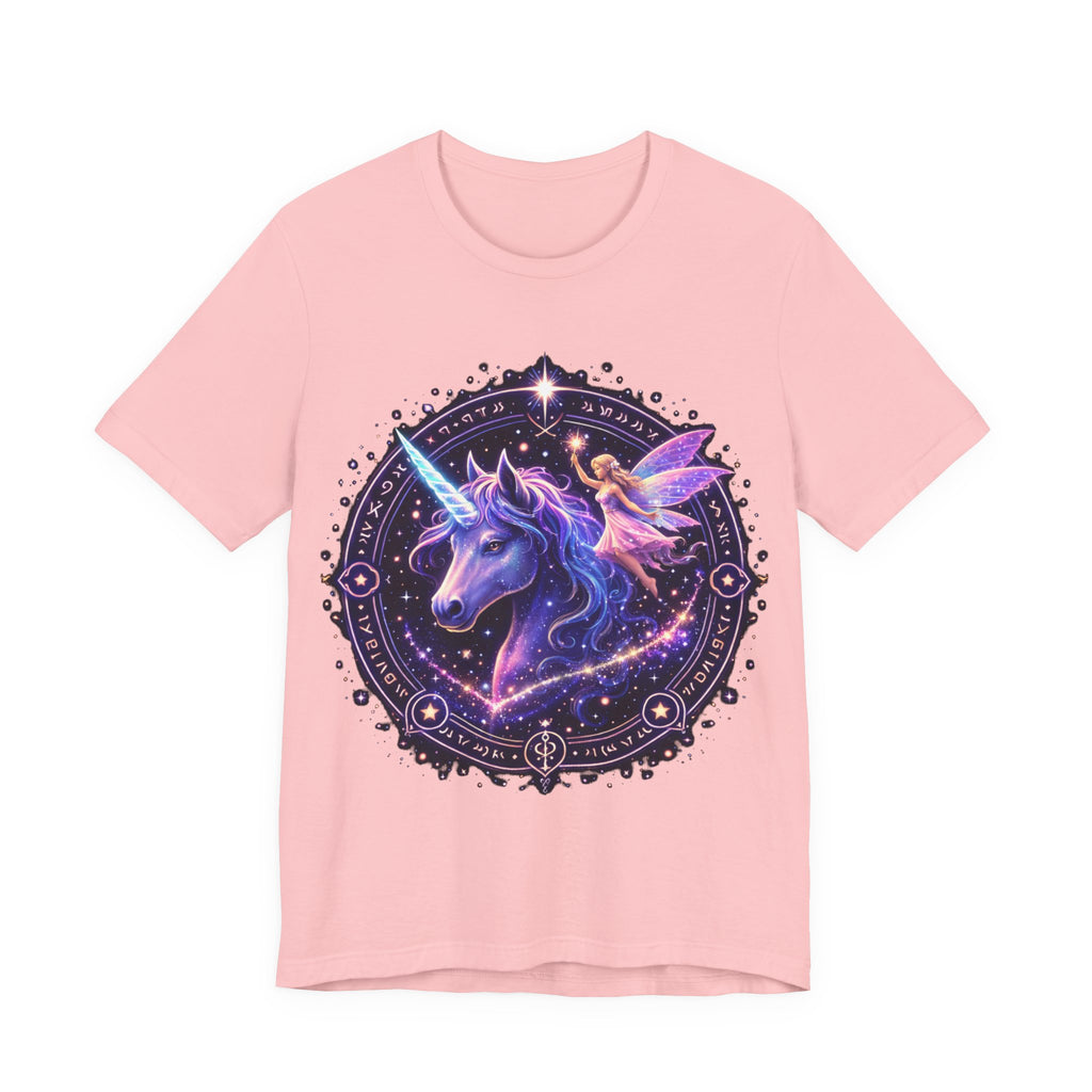 Unicorn & Fairy Galaxy Tee — Magical Fantasy Graphic T-Shirt