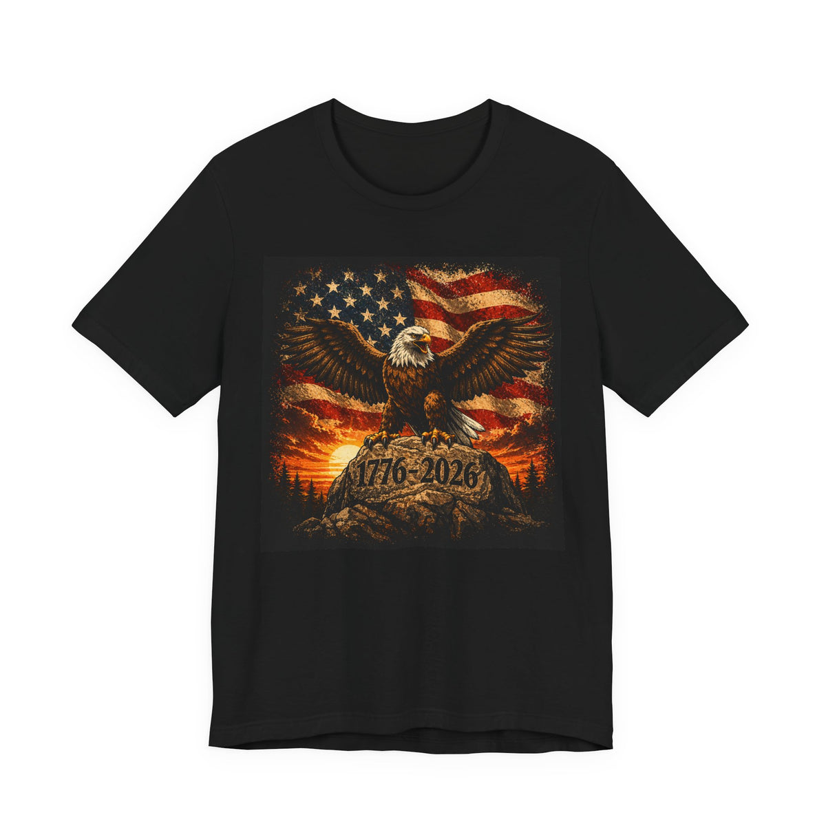Patriotic Eagle 1776–2026 T-Shirt