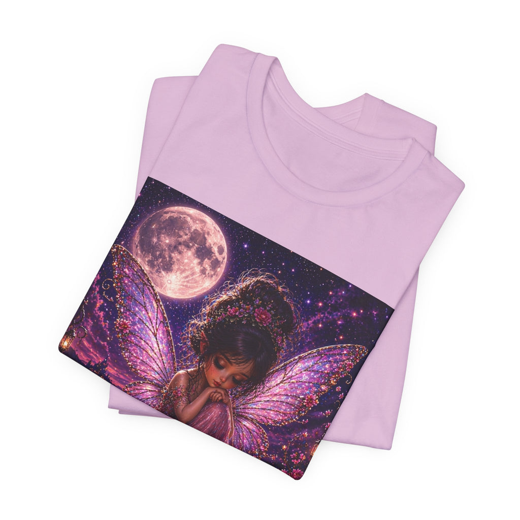Purple Fairy T-Shirt — Enchanted Moonlit Fairy Tee