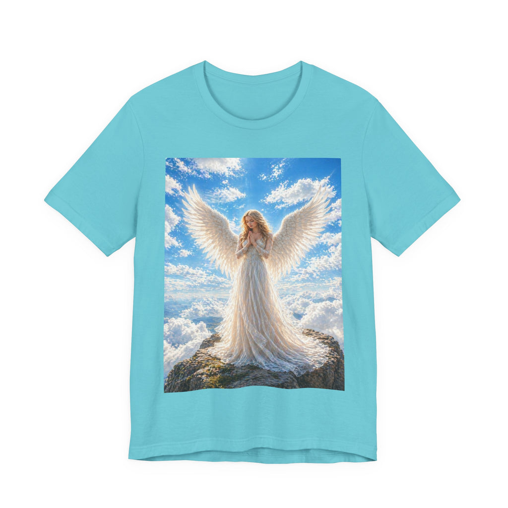 Angel Wings T-Shirt — Serene Guardian Angel Graphic Tee