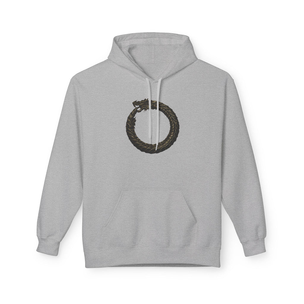 The Serpent – Jörmungandr- Hoodie — Minimal Mythic Graphic Pullover