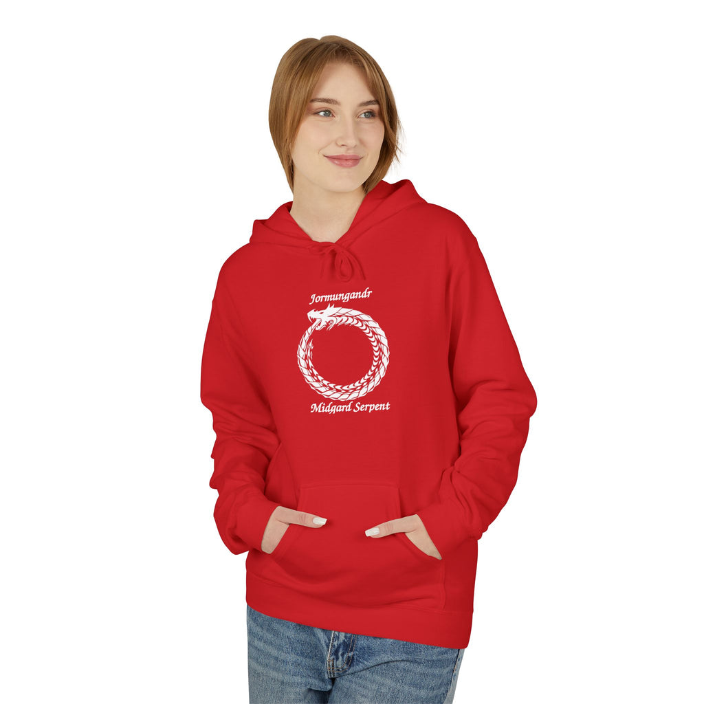 The Serpent – Jörmungandr Ouroboros Hoodie –Viking Symbol