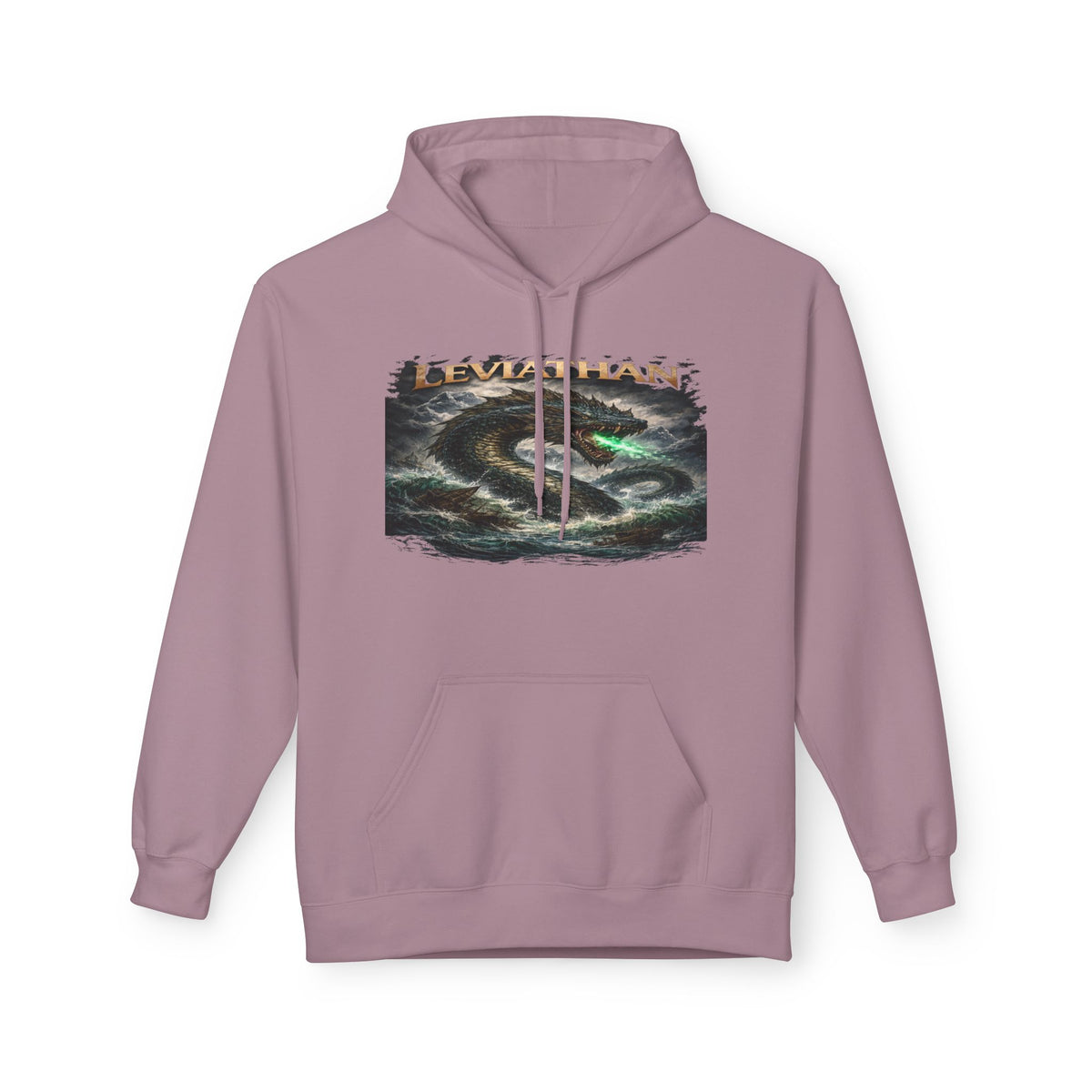 Leviarhan Hoodie — Coastal Wave Graphic Pullover