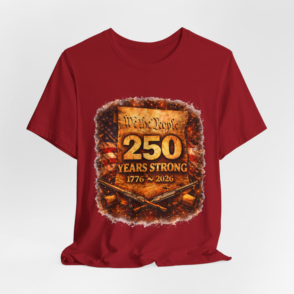 USA 250 Years- Unisex Jersey Short Sleeve Tee
