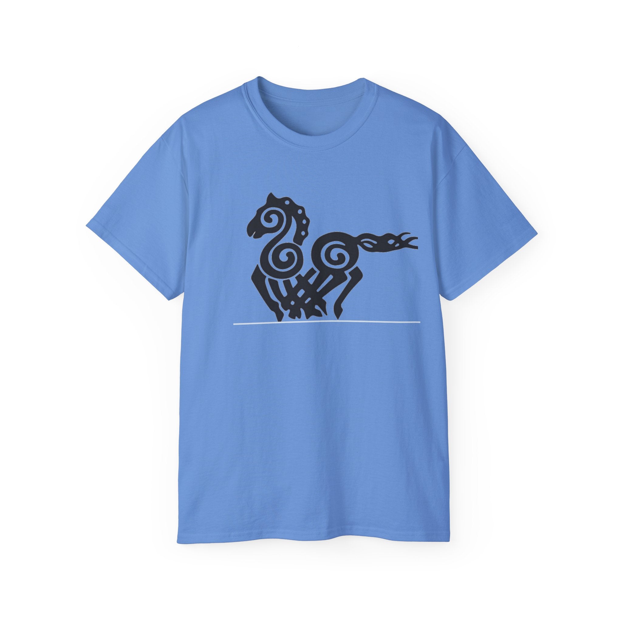 Sleipnir – Odin’s Eight-Legged Horse — Norse Mythic Stallion CottonT-Shirt