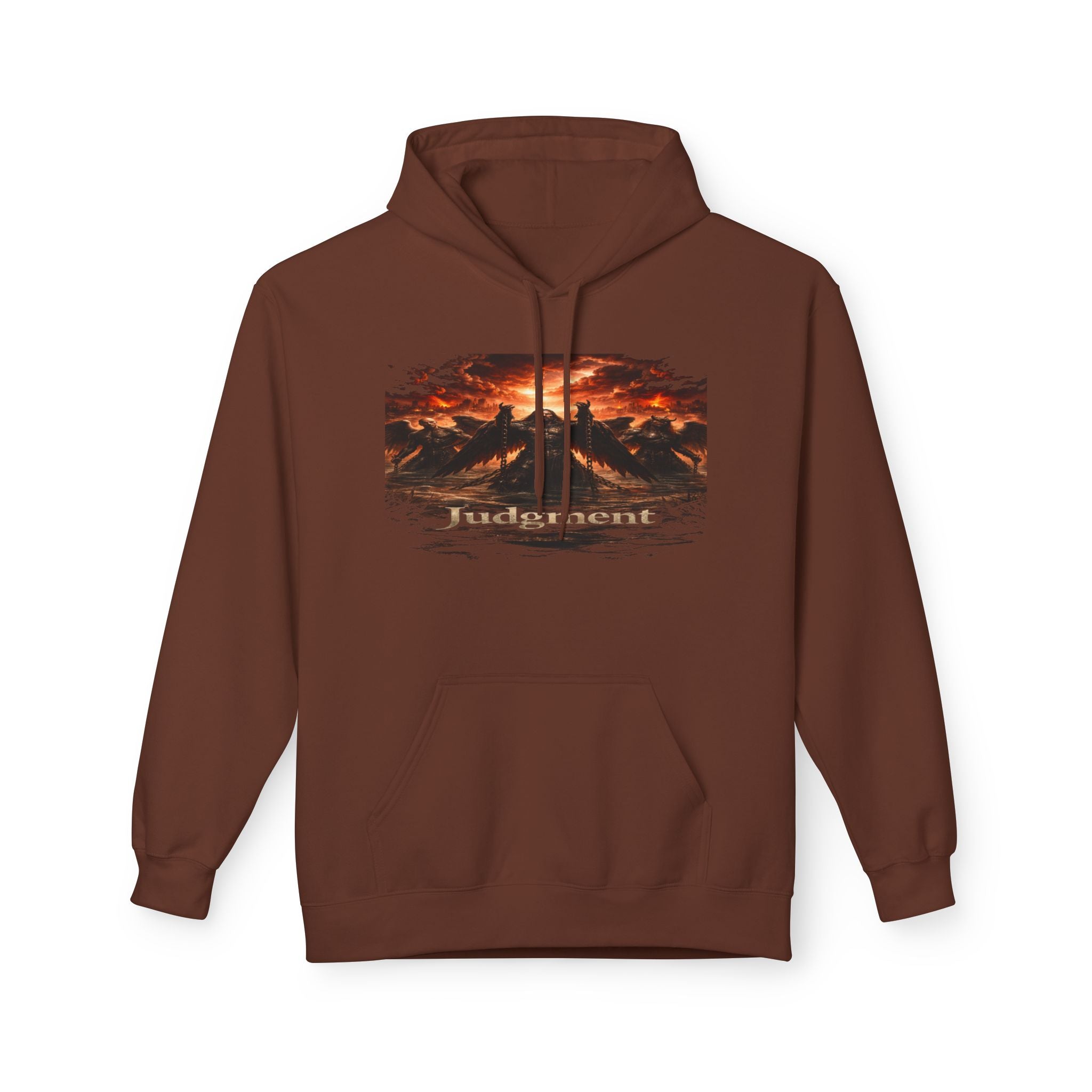 The black horse from Revelation 6:5-6! Graphic Hoodie